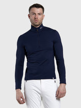 KJUS Men's Trace Midlayer Half-Zip - Saint Bernard