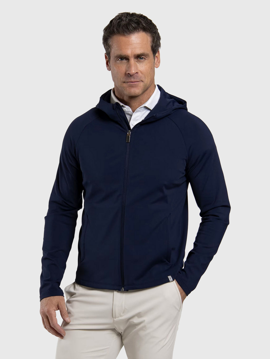 KJUS Men's Charge Hooded Midlayer - Saint Bernard
