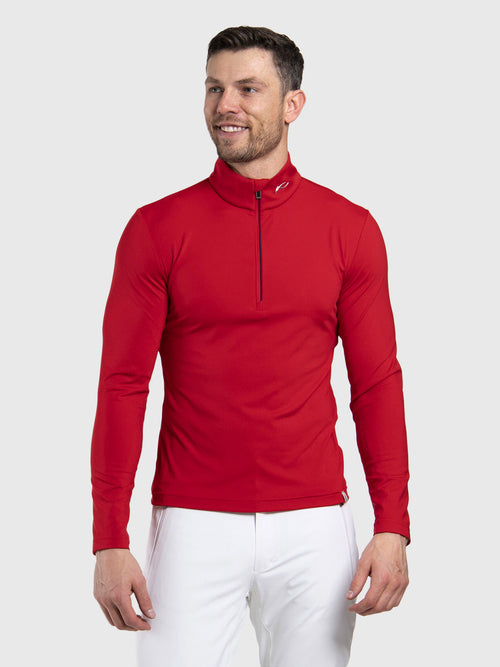 KJUS Men's Feel Midlayer Half-Zip