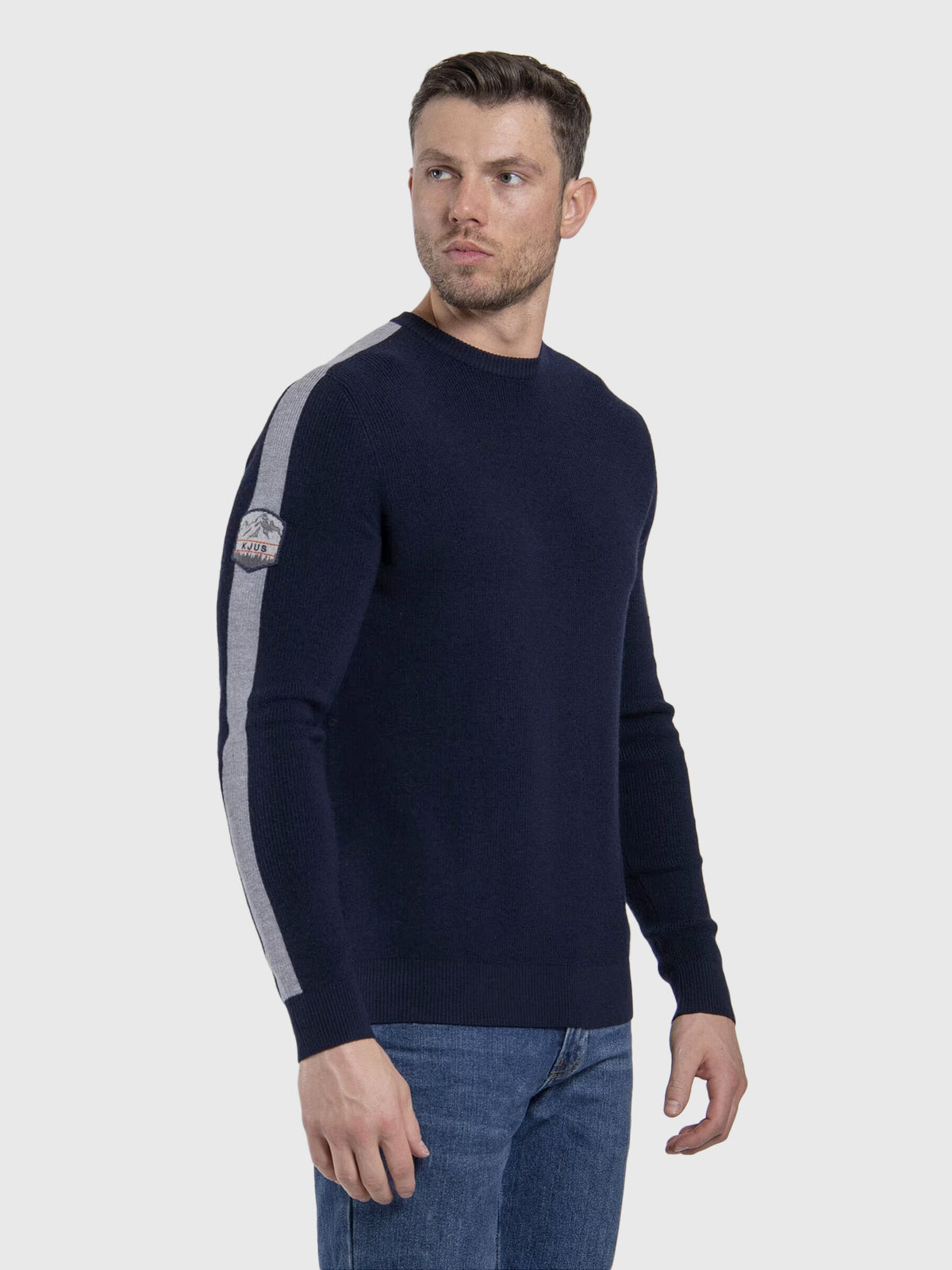KJUS Men's Retro Ski Sweater - Saint Bernard