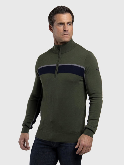 KJUS Men's Tracks Sweater - Saint Bernard