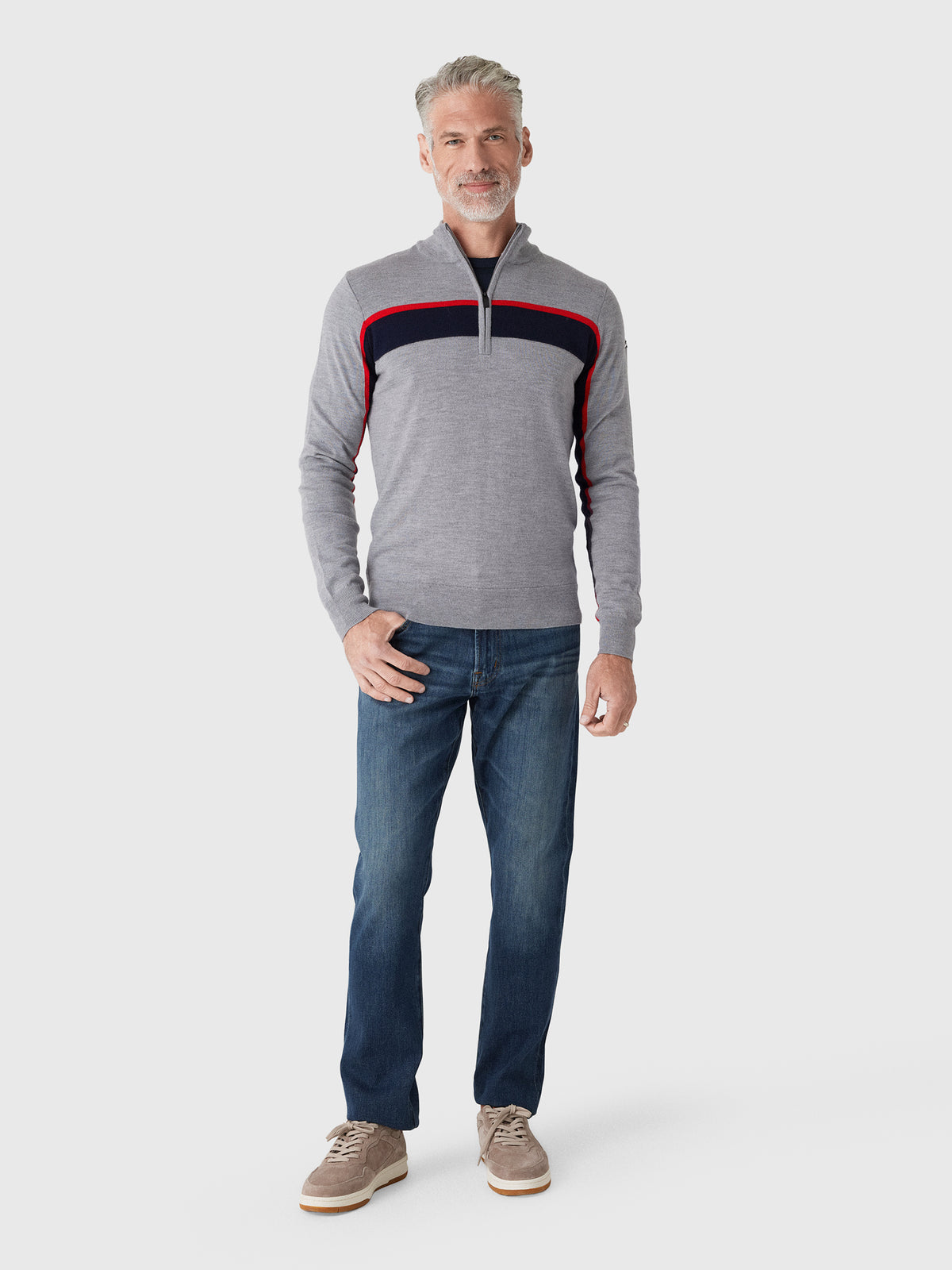 KJUS Men's Tracks Sweater - Saint Bernard