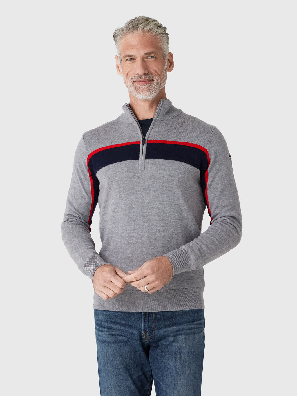 KJUS Men's Tracks Sweater - Saint Bernard