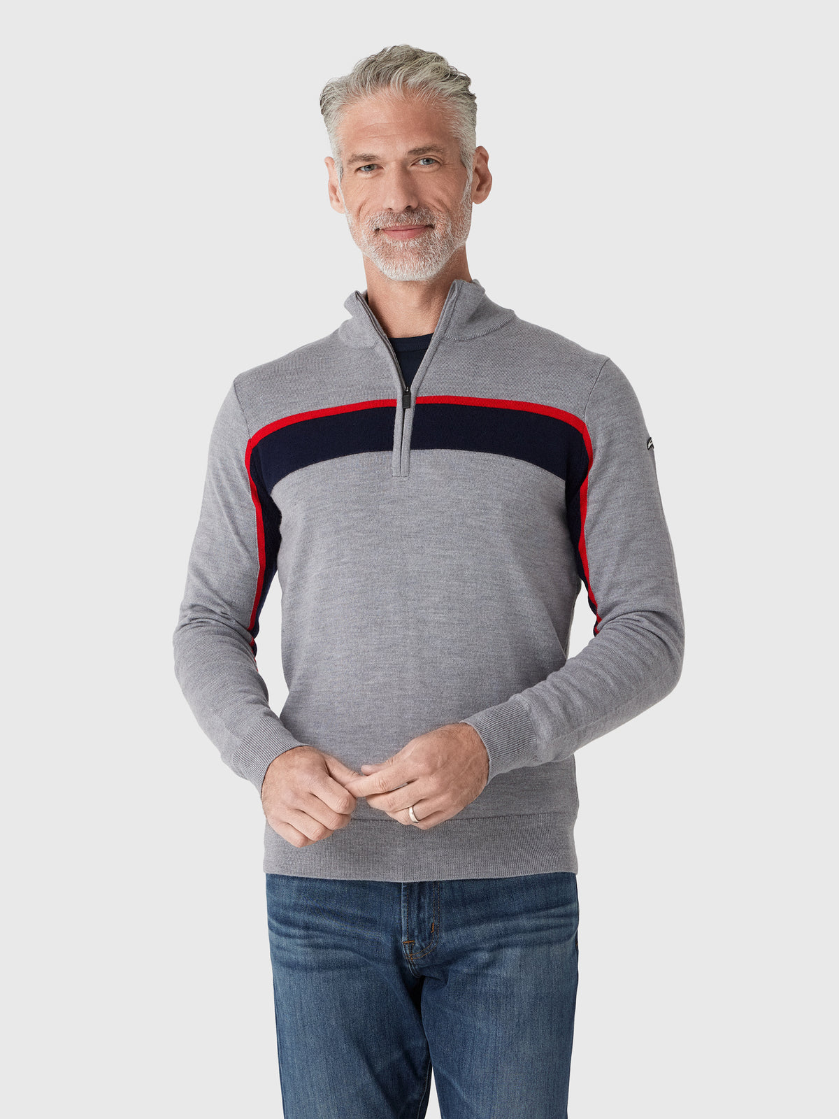 KJUS Men's Tracks Sweater - Saint Bernard