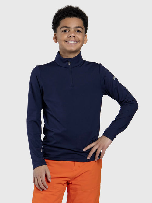 KJUS Boy's Ender Midlayer Half-Zip