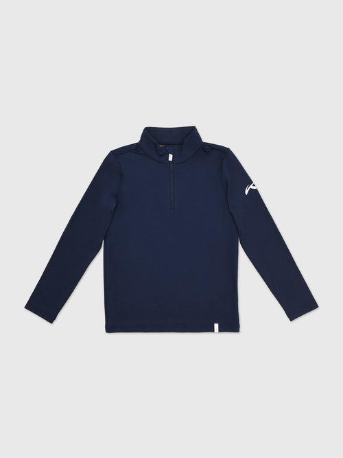 KJUS Boy's Ender Midlayer Half-Zip - Saint Bernard