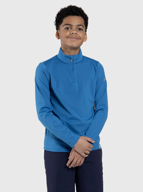 KJUS Boy's Ender Midlayer Half-Zip - Saint Bernard