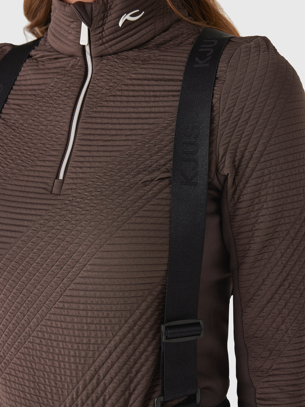 KJUS Women's Neila Midlayer Half-Zip - Saint Bernard