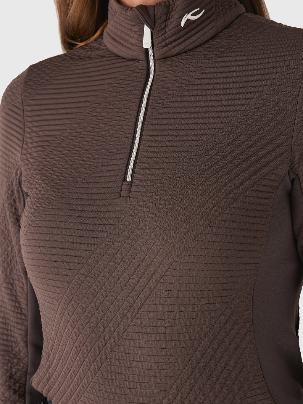 KJUS Women's Neila Midlayer Half-Zip - Saint Bernard