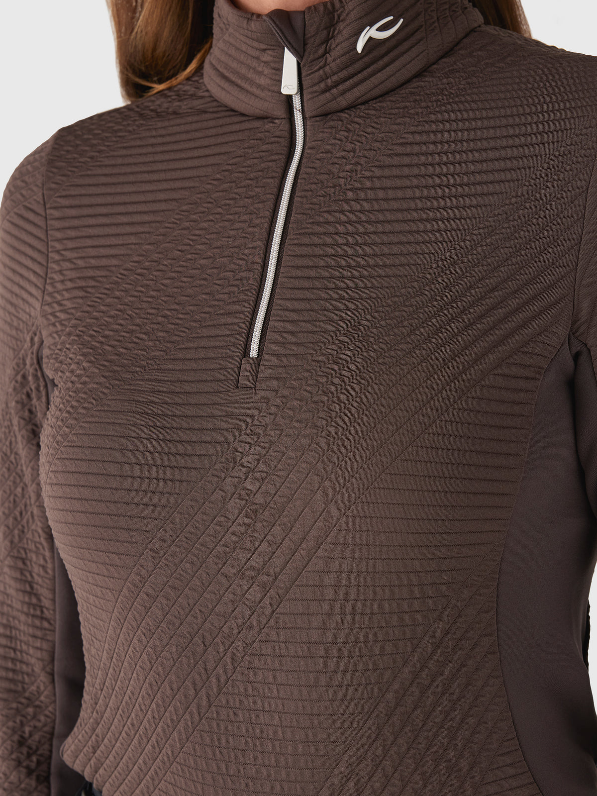KJUS Women's Neila Midlayer Half-Zip - Saint Bernard
