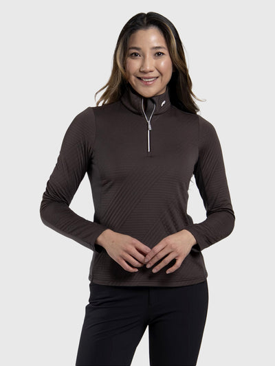 KJUS Women's Neila Midlayer Half-Zip - Saint Bernard