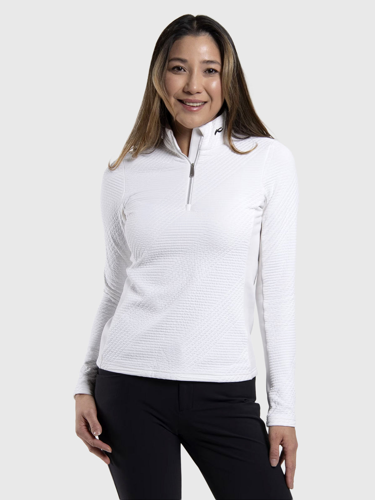 KJUS Women's Neila Midlayer Half-Zip - Saint Bernard