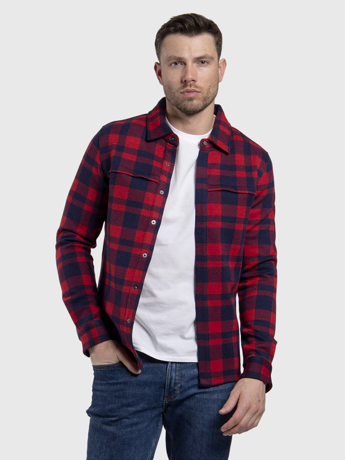 KJUS Men's Yellowstone Shirt - Saint Bernard