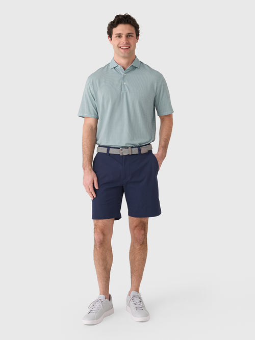 KJUS Men's Hollow Pima Printed Polo