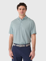 KJUS Men's Hollow Pima Printed Polo - Saint Bernard