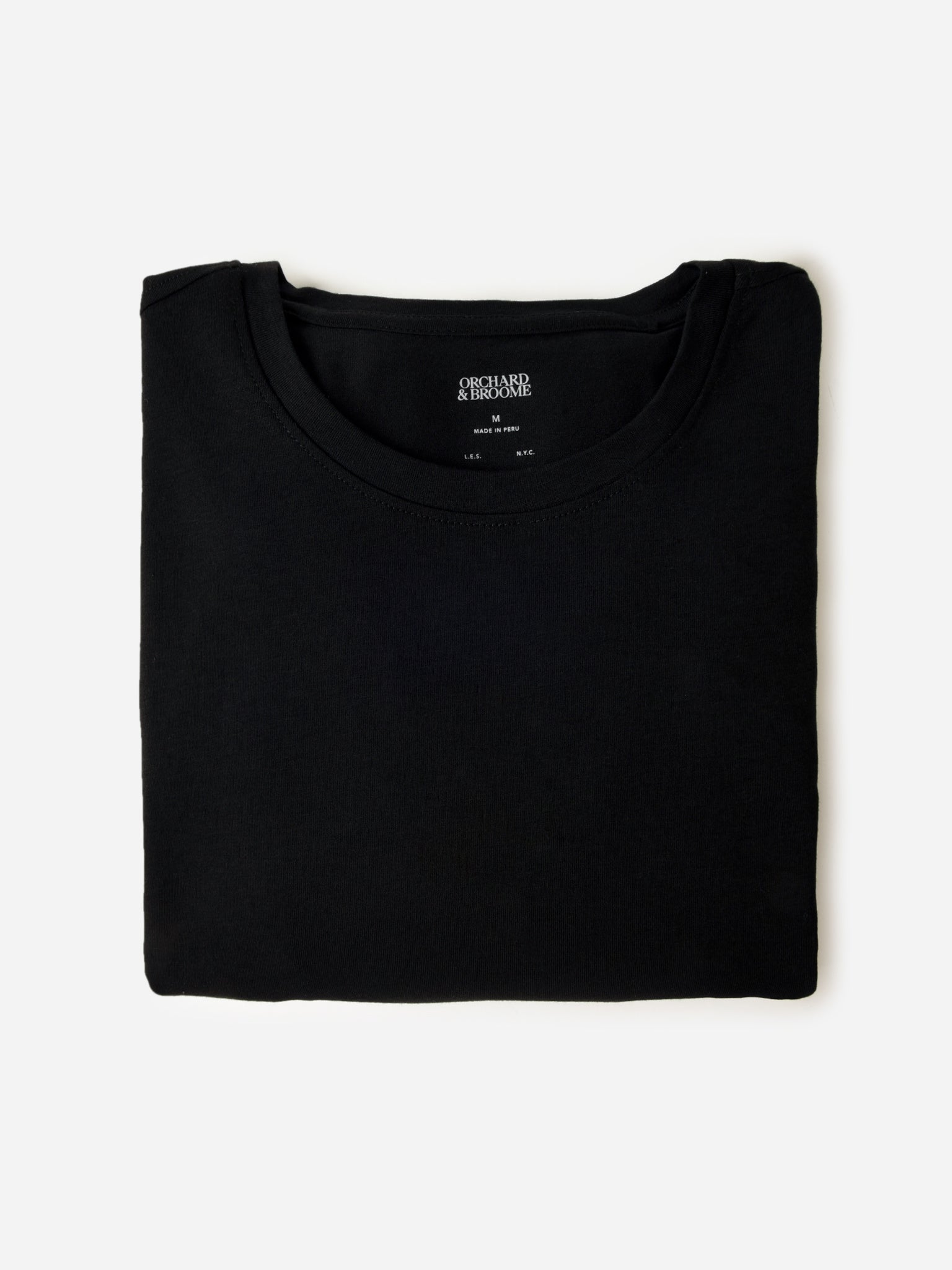 Orchard + Broome Men's Ludlow Stretch Long Sleeve Tee - Saint Bernard