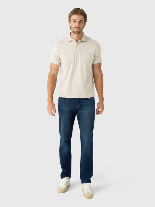Orchard + Broome Men's Grand Pima Stretch Polo