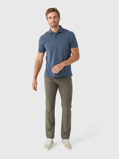 Orchard + Broome Men's Grand Pima Stretch Polo