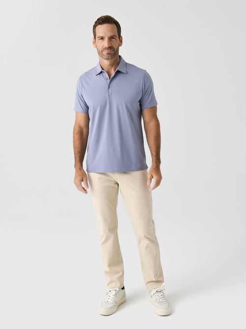 Orchard + Broome Men's Grand Pima Stretch Polo