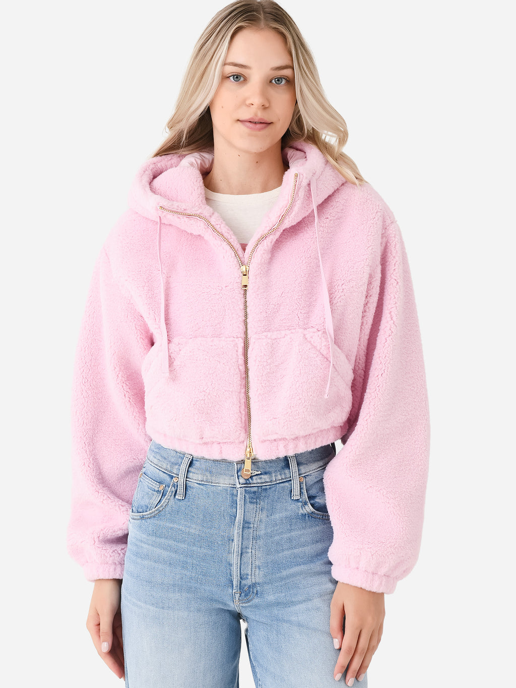 LoveShackFancy Women's Darcelle Bomber - Saint Bernard