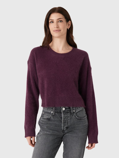 LoveShackFancy Women's Bellaman Cashmere Pullover - Saint Bernard