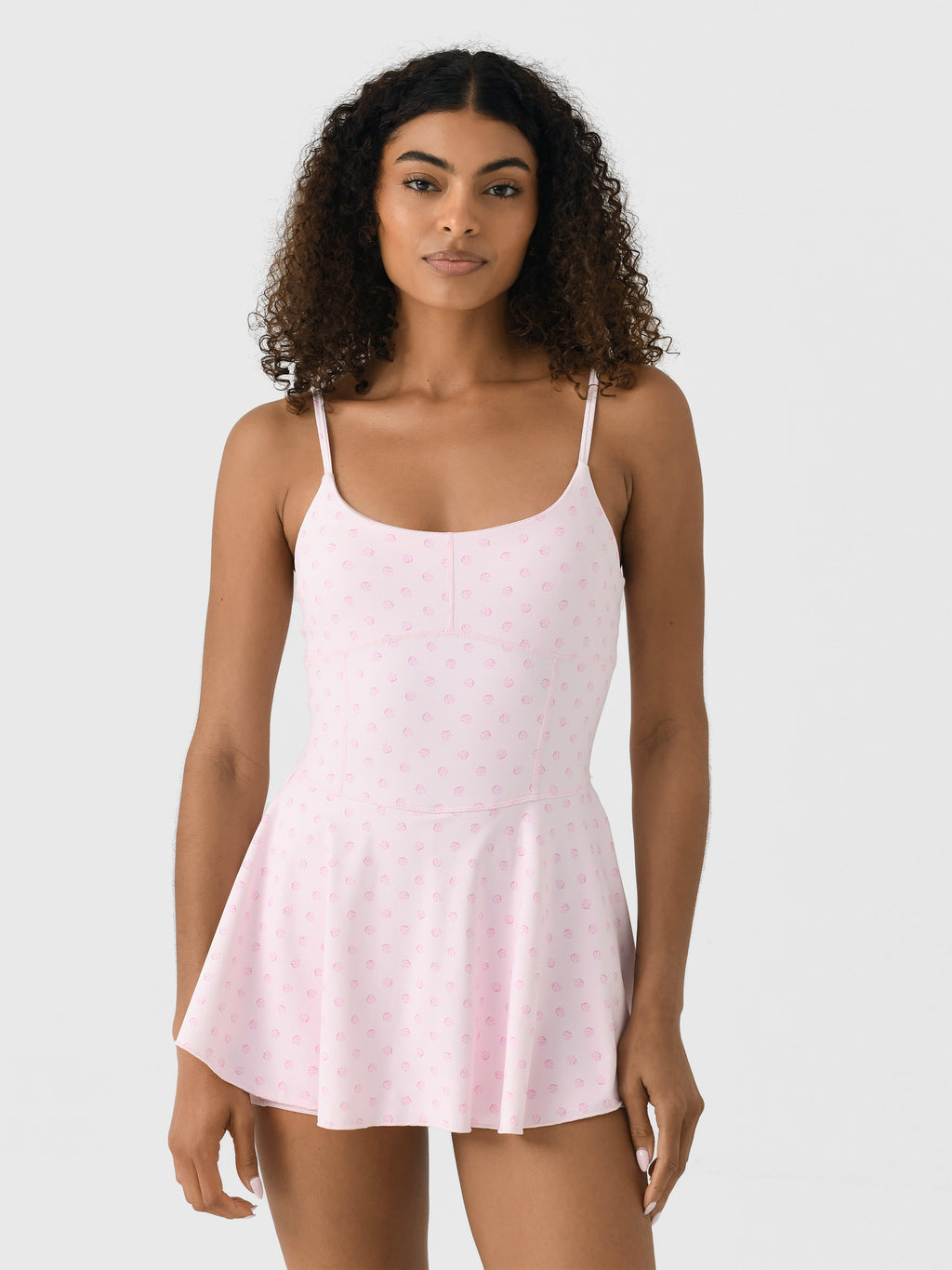 LoveShackFancy Women's Lunella Printed Active Dress - Saint Bernard