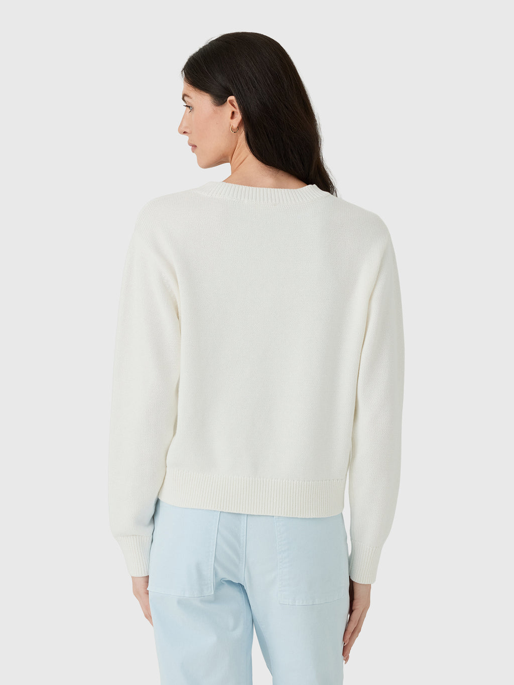 LoveShackFancy Women's Ty Flag Pullover - Saint Bernard