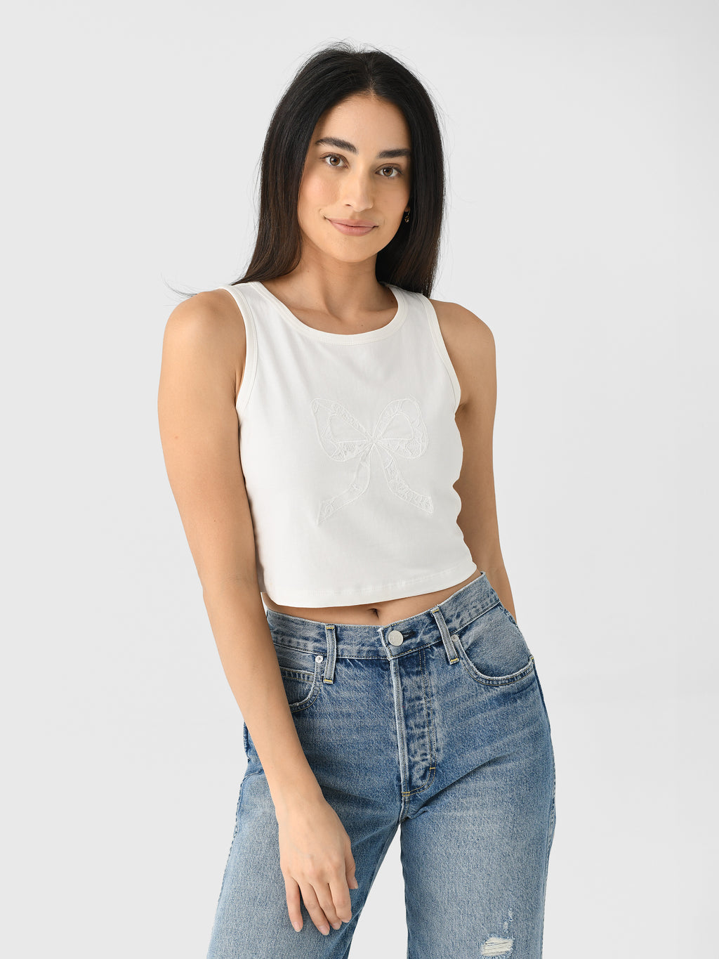 LoveShackFancy Women's Lumia Tank - Saint Bernard