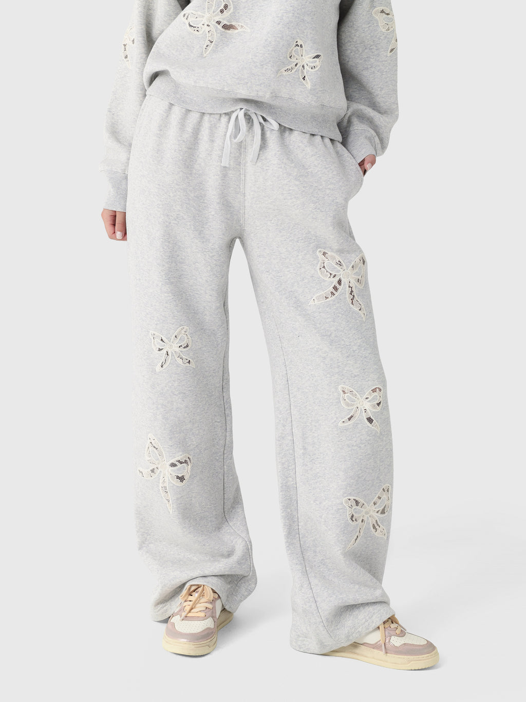 LoveShackFancy Women's Elma Sweatpant - Saint Bernard