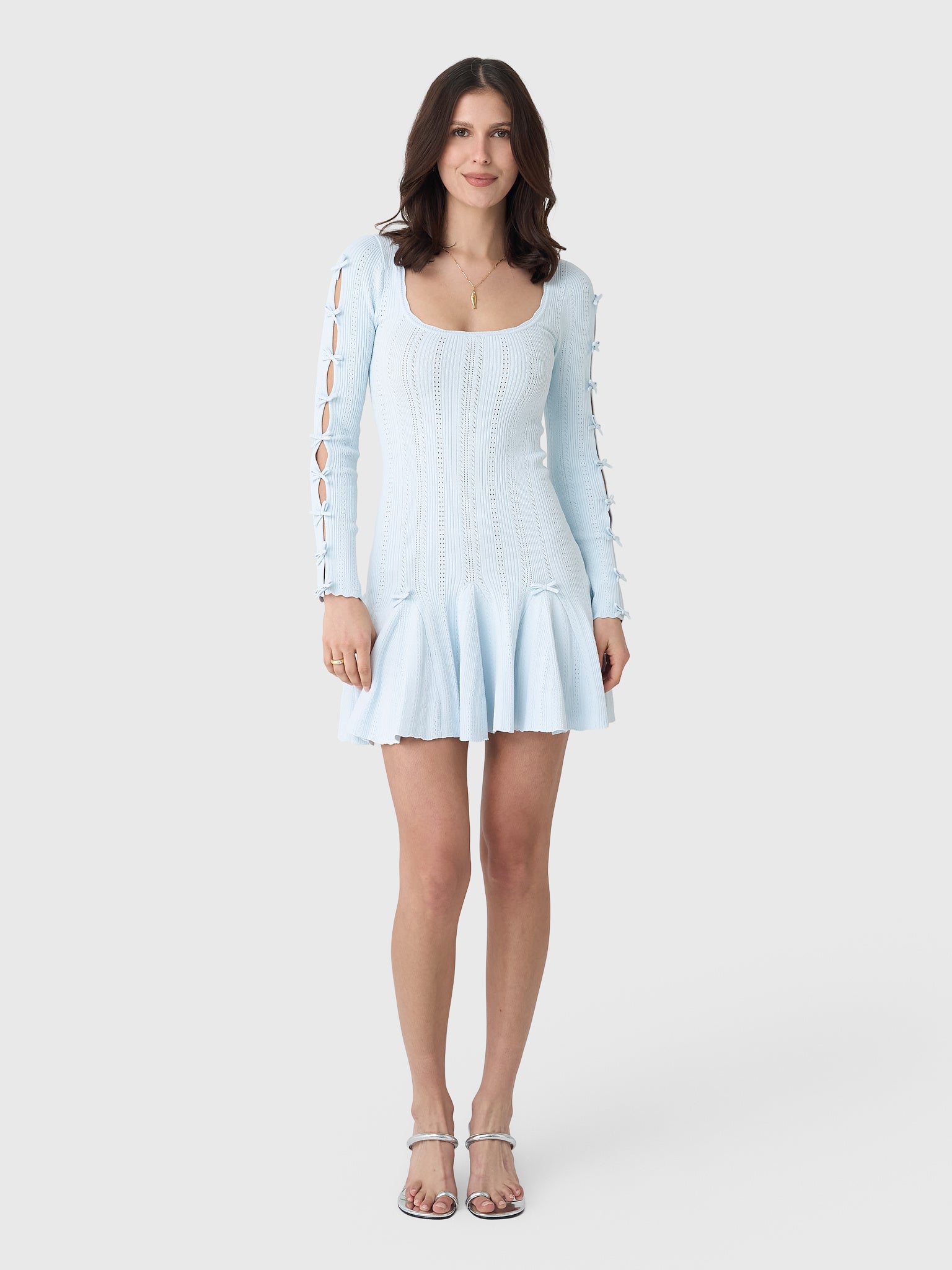 loveshackfancy blue dress LoveShackFancy Spruce Dress- Blue Stars