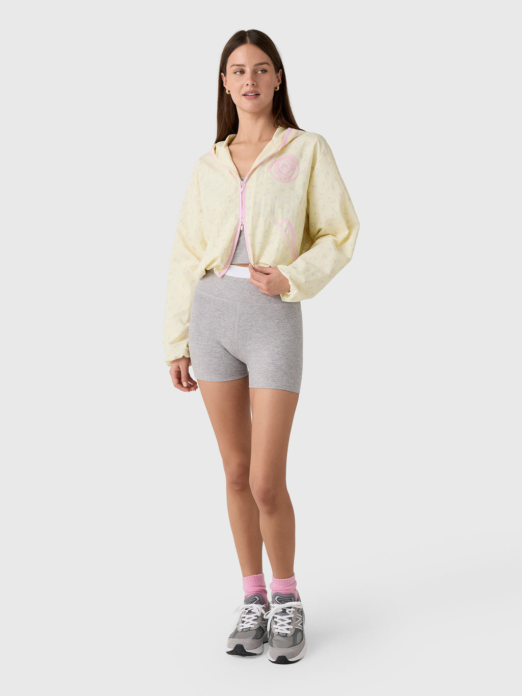LoveShackFancy Women's Kariana Windbreaker - Saint Bernard