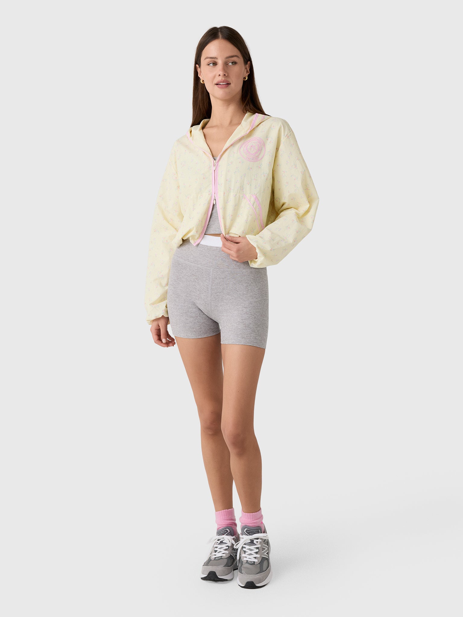 LoveShackFancy Women's Kariana Windbreaker - Saint Bernard
