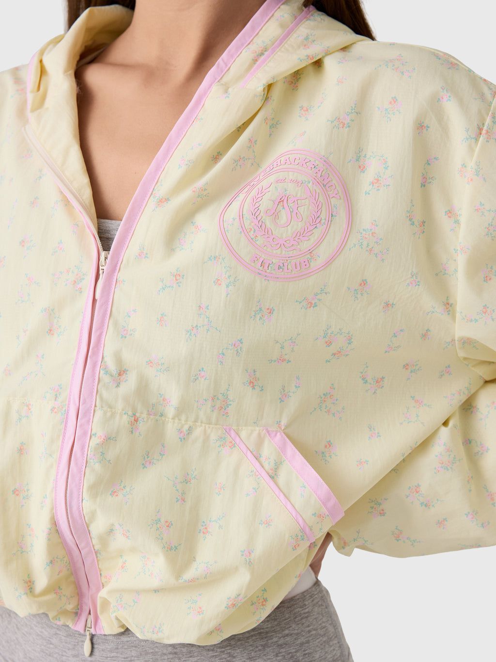 LoveShackFancy Women's Kariana Windbreaker - Saint Bernard