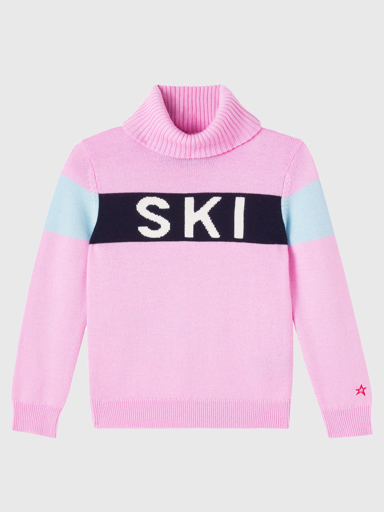 Perfect Moment Girls' Ski Merino Wool Sweater - Saint Bernard