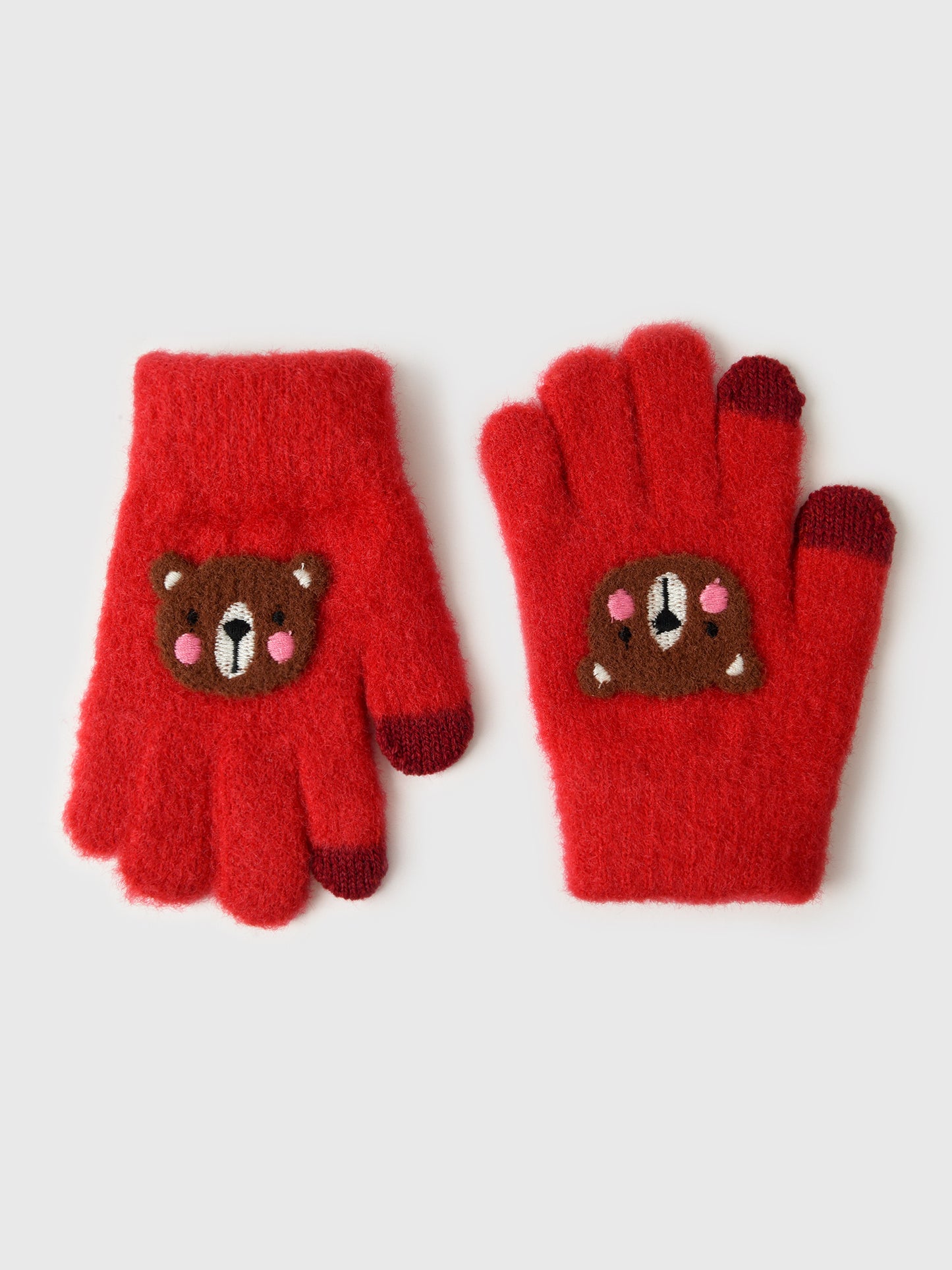 Pissenlit Kids' Animal Gloves - Saint Bernard