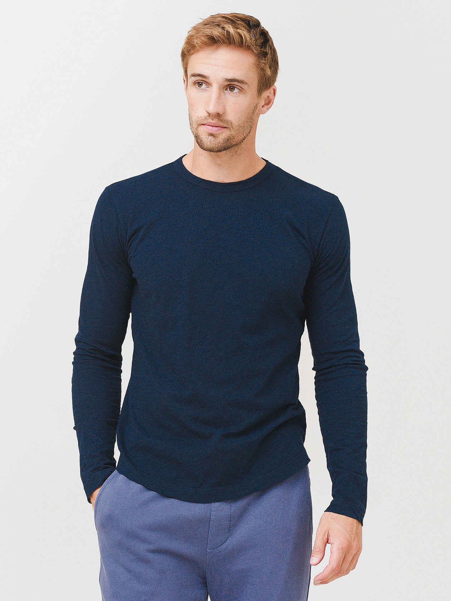 Velvet Men's Kai Long Sleeve Tee - Saint Bernard