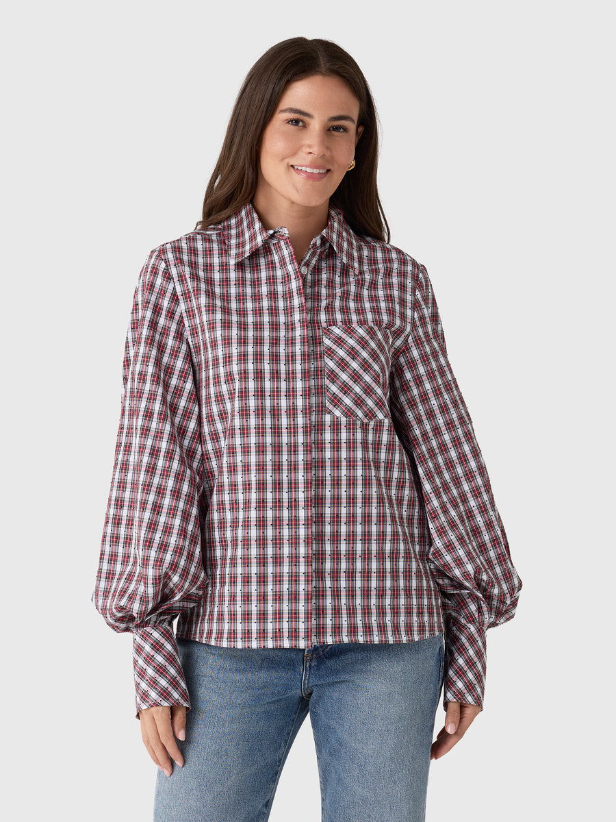 Essentiel Antwerp Women's Kalmia Embellished Shirt - Saint Bernard