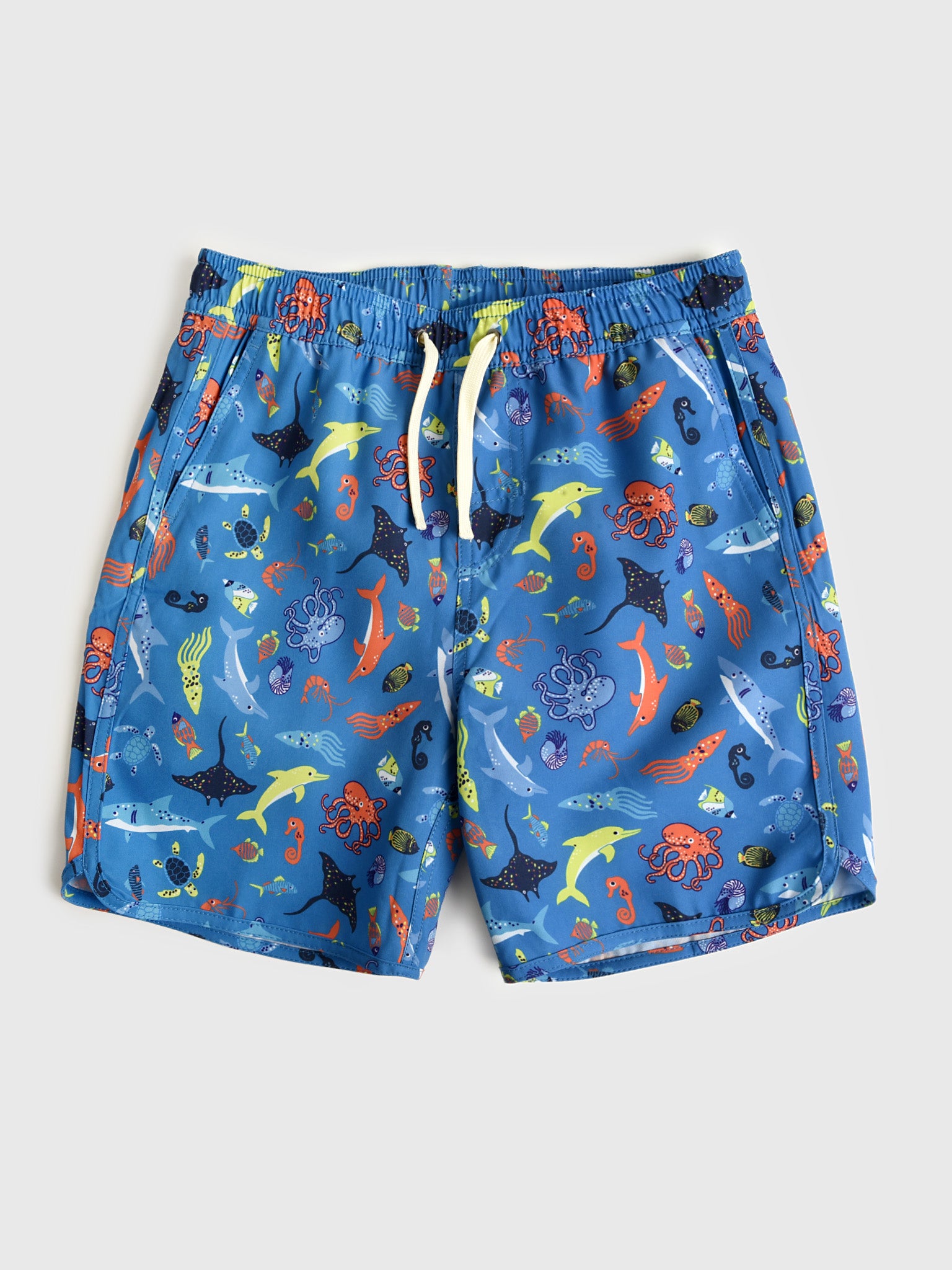 Fair Harbor Boys' The Anchor Swim Trunk - Saint Bernard