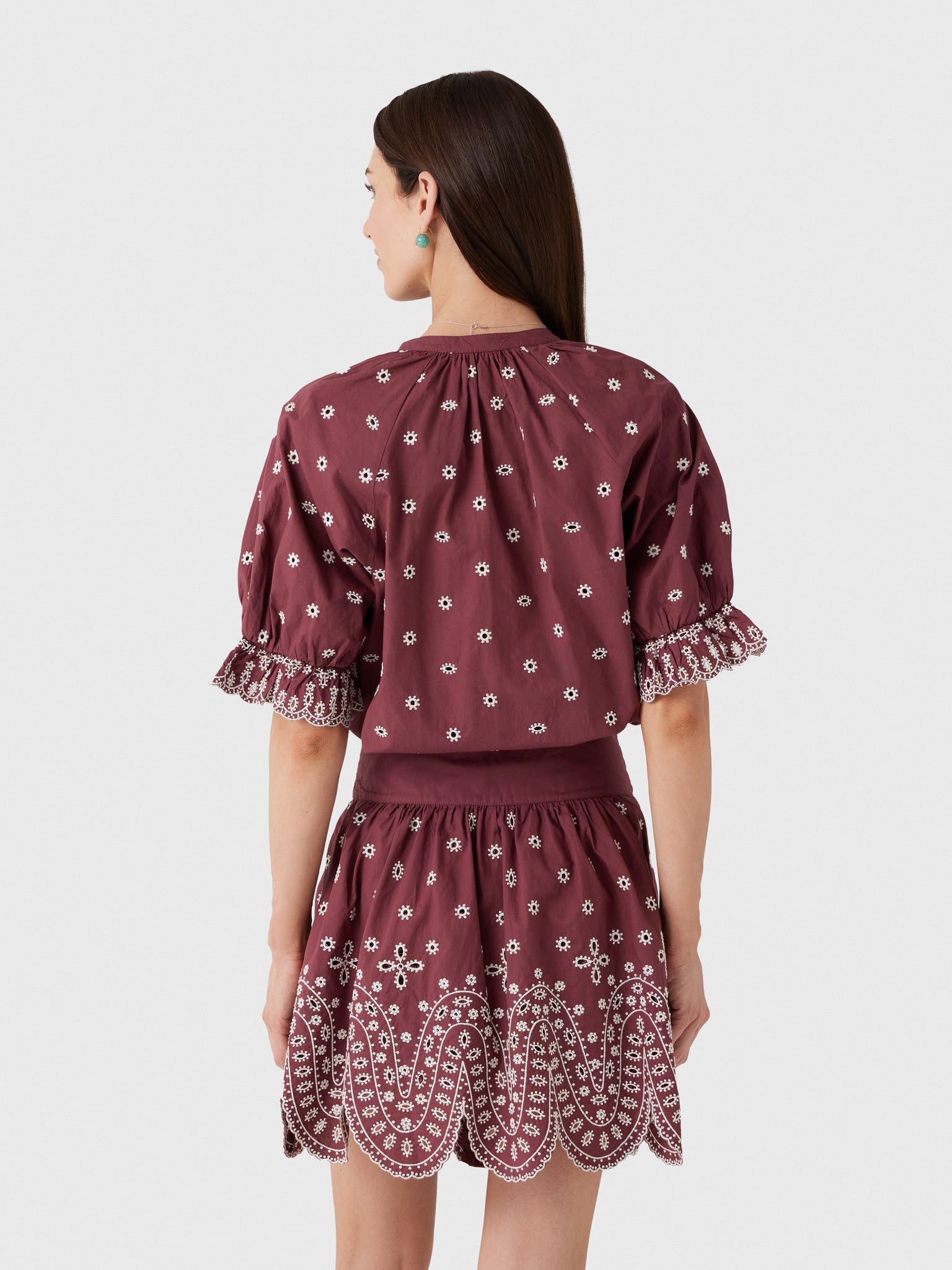 Essentiel Antwerp Women's Kaylani Embroidered Dress - Saint Bernard