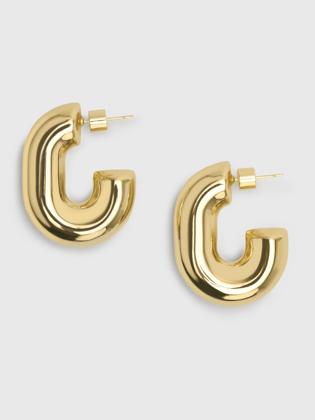 Martha Calvo Kayla Link Earrings - Saint Bernard