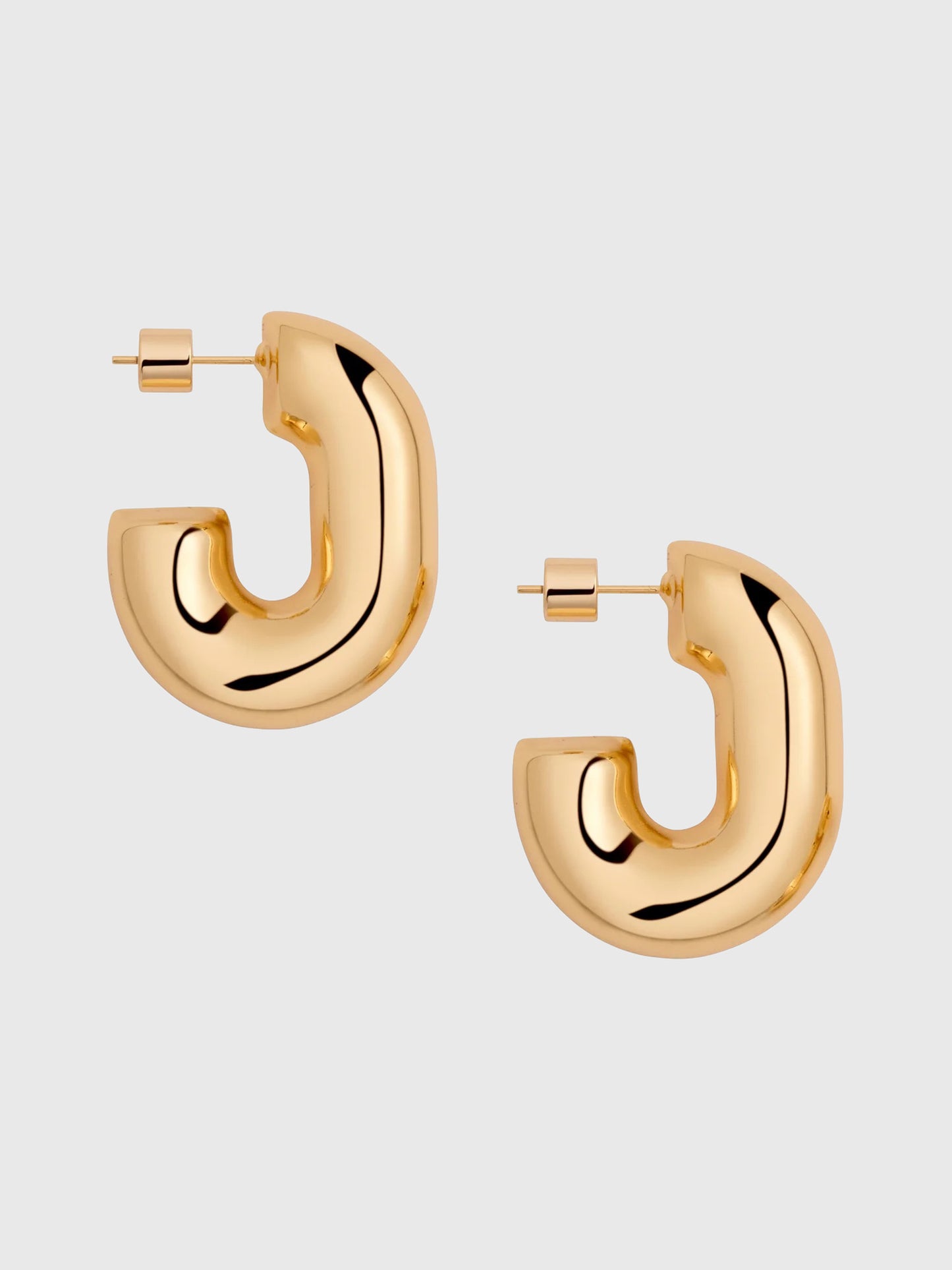 Martha Calvo Kayla Link Earrings - Saint Bernard
