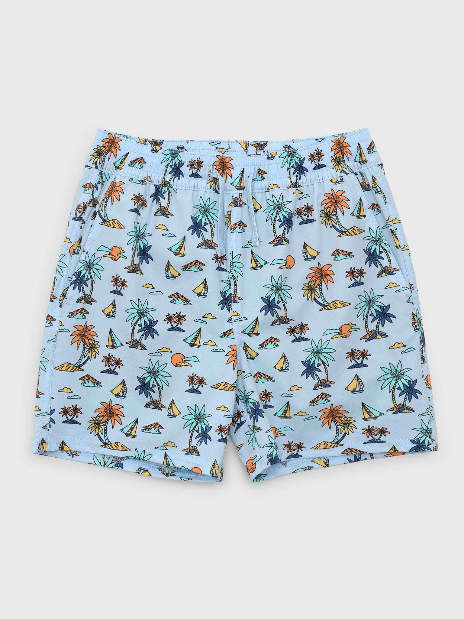 Fair Harbor Boys' The Bungalow Swim Trunk - Saint Bernard