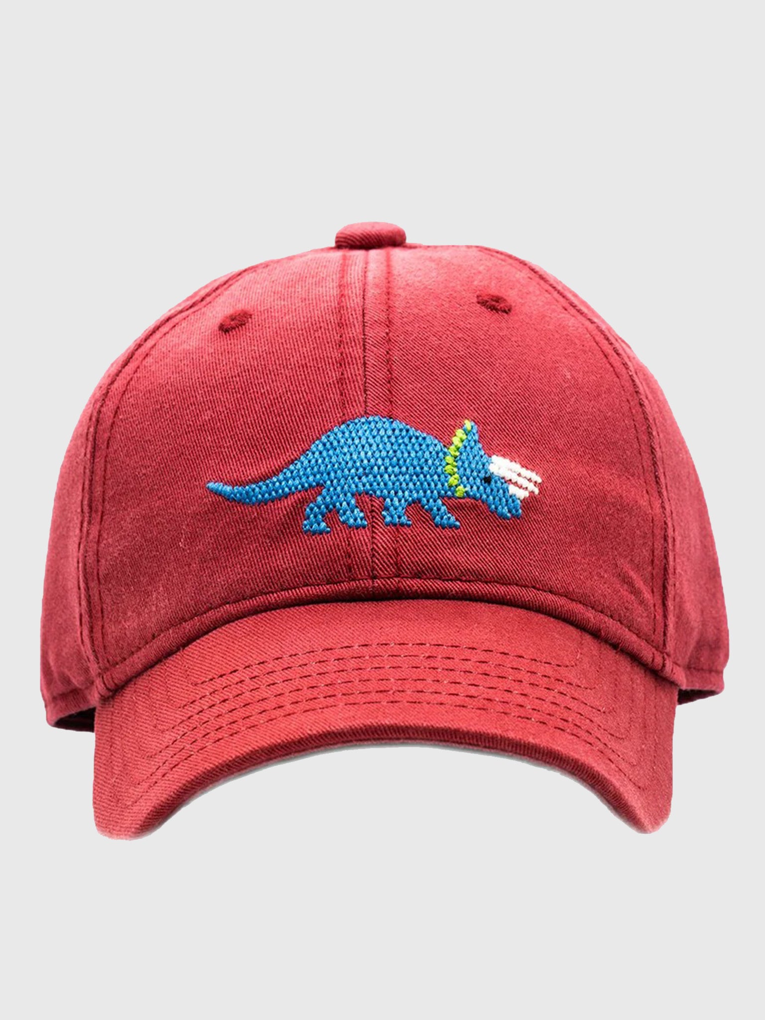 Harding Lane Kids' Triceratops Canvas Hat - Saint Bernard