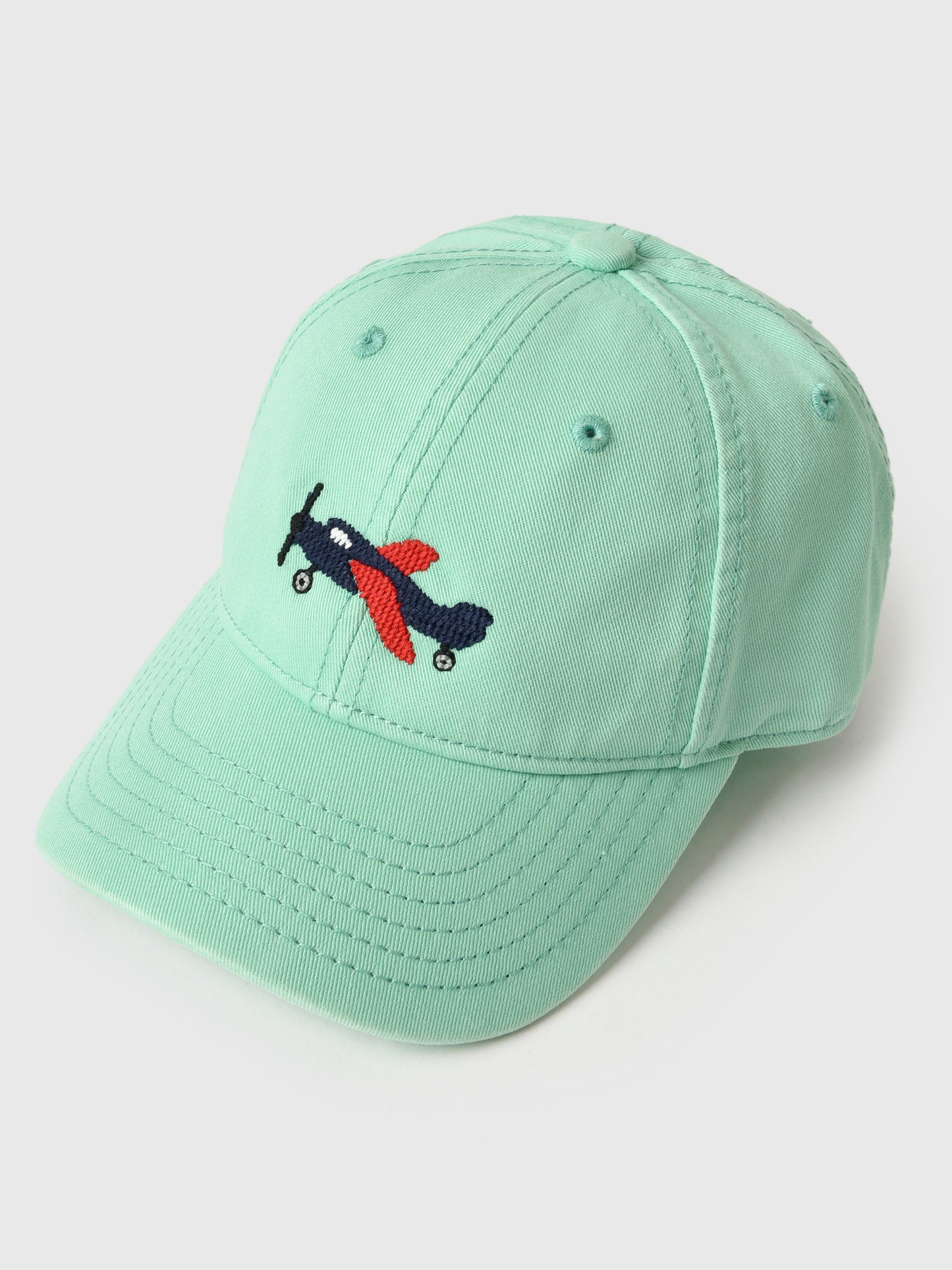 Harding Lane Kids' Airplane Canvas Hat - Saint Bernard