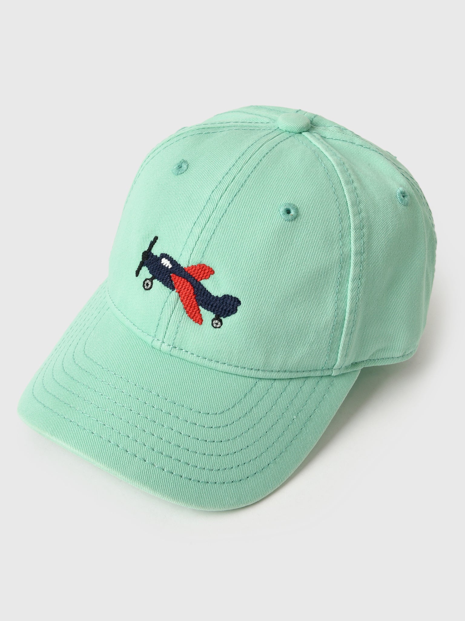Harding Lane Kids' Airplane Canvas Hat - Saint Bernard