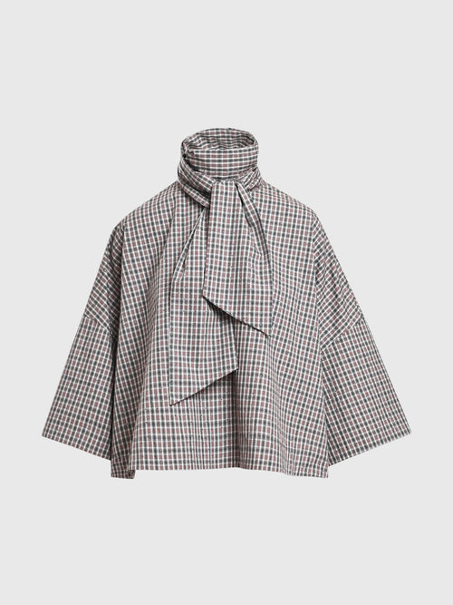 Essentiel Antwerp Women's Kefir Bow Tie Top - Saint Bernard