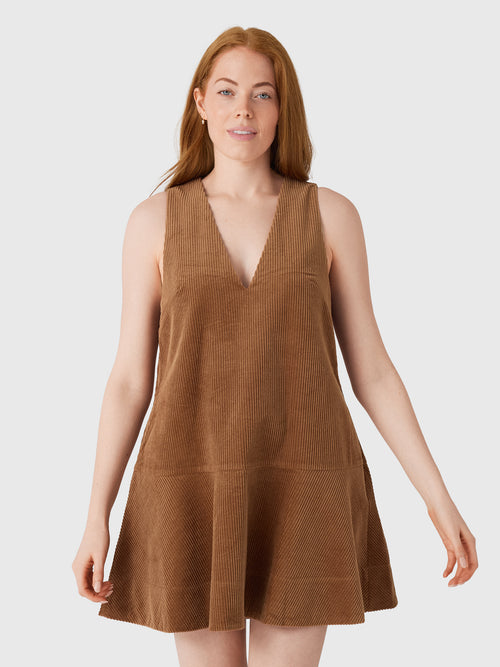 Essentiel Antwerp Women's Kelvet Corduroy Dress - Saint Bernard