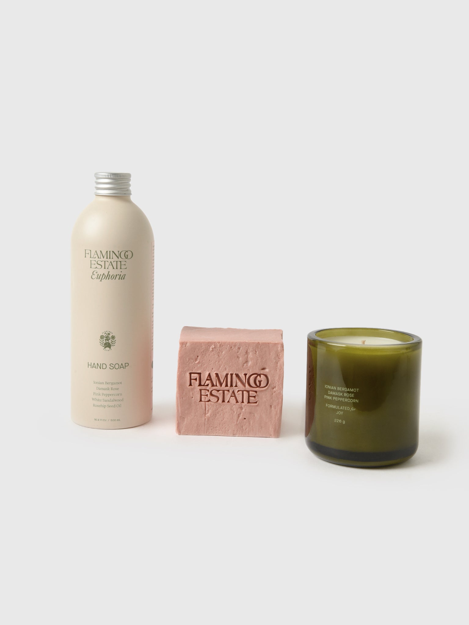 Flamingo Estate Jasmine + Rose Bath Set - Saint Bernard