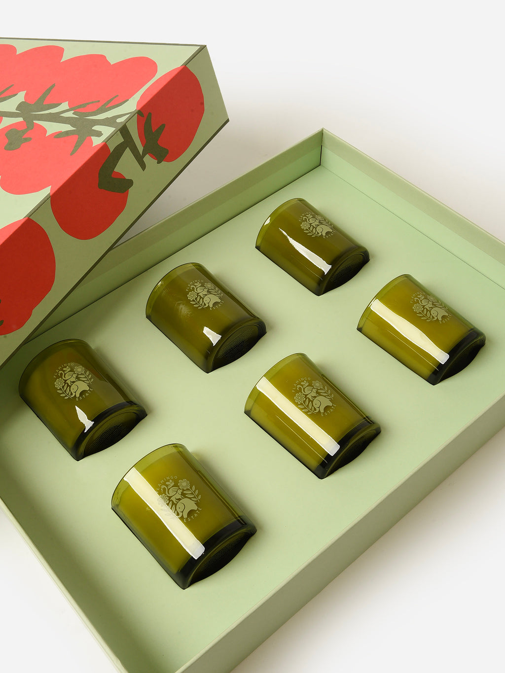 Flamingo Estate The Tomato Ambiance Candle Set - Saint Bernard