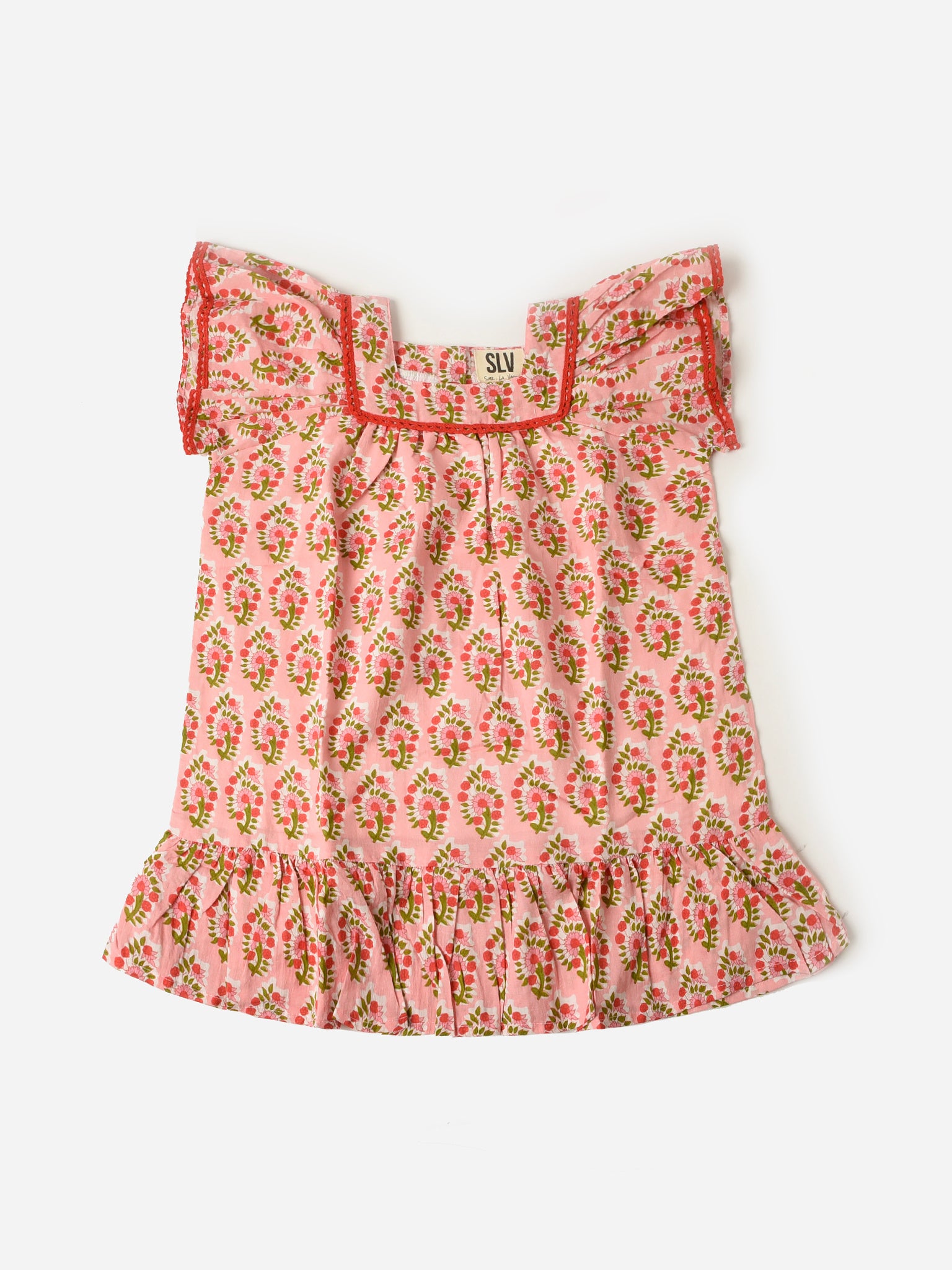 Sur La Vague Girls' Blush Dress - Saint Bernard